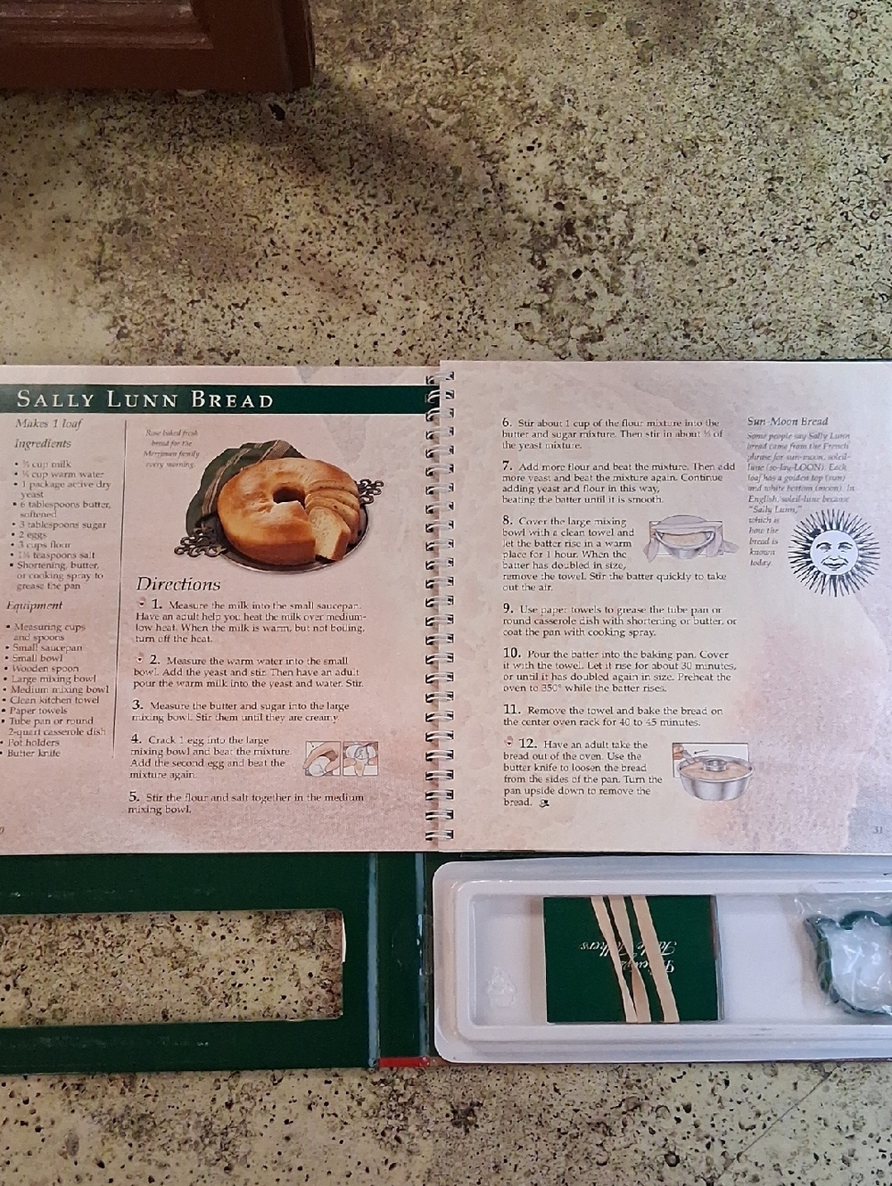 American Girl Felicity's Cooking Studio Kids' Play Kit Homeschool - Picture 11 of 16